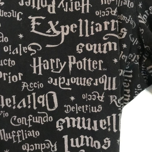 Harry Potter Wizard Spells Women's Leggings size 2 Fits s-m - Picture 4 of 7